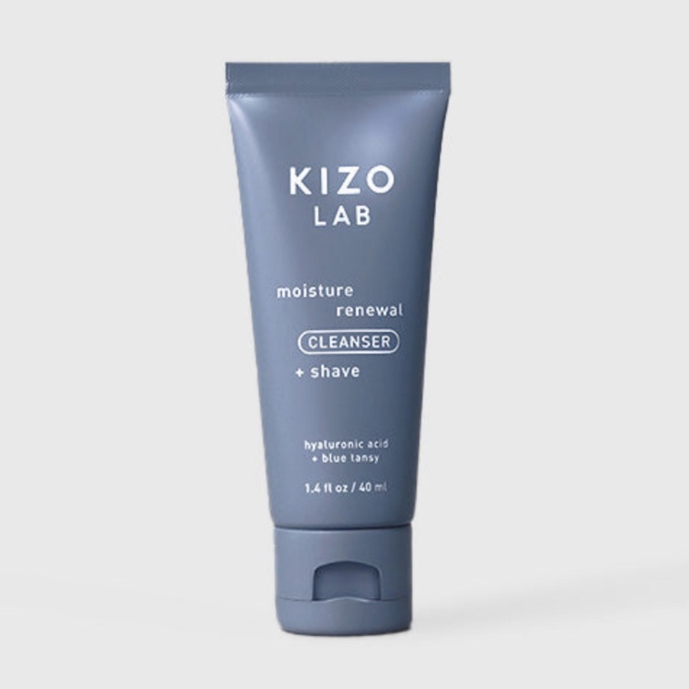 KIZO LAB | Mens Moisture Renewal Cleanser & Shave Cream